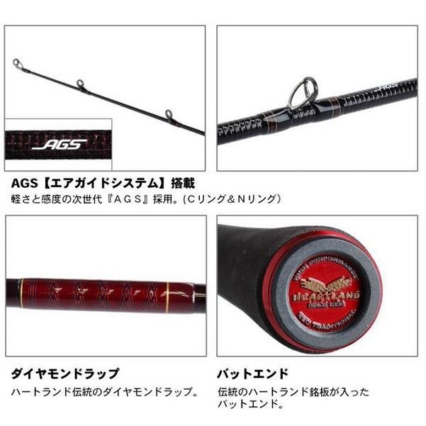 DAIWA（ダイワ） 【爆買】ダイワ ハートランド 751HRB-SV AGS19 疾風七
