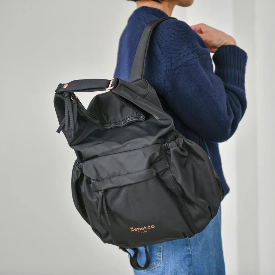 repetto（レペット） リュック バックパック スーブルソー ブラック 黒