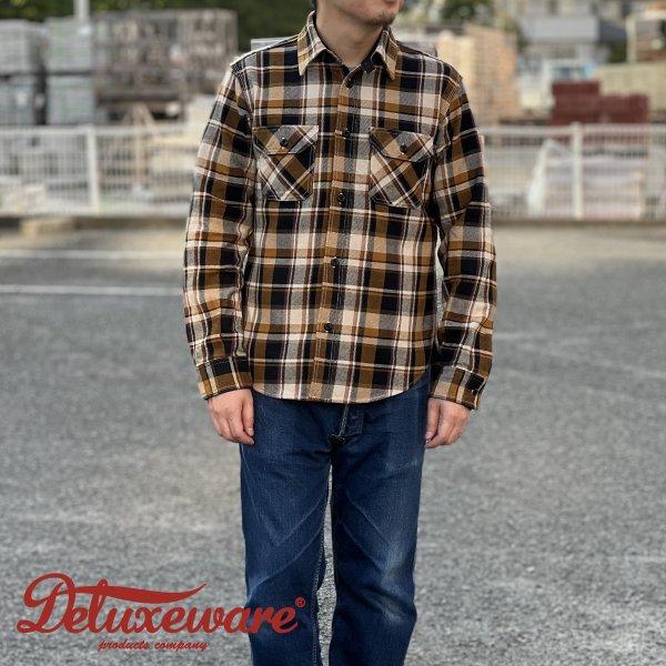 DELUXEWARE（デラックスウエア） HV-50 ヘビー ネルシャツ フランネル