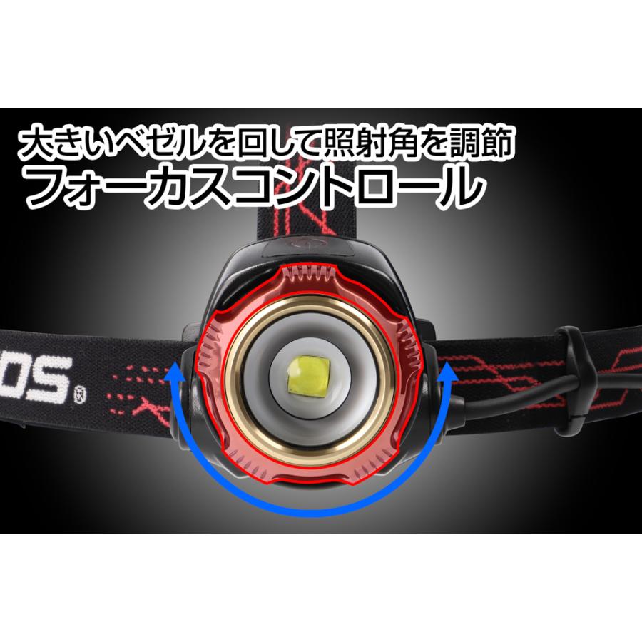 GENTOS（ジェントス） [在庫あり] 2025年新製品 充電式ヘッドライト GH