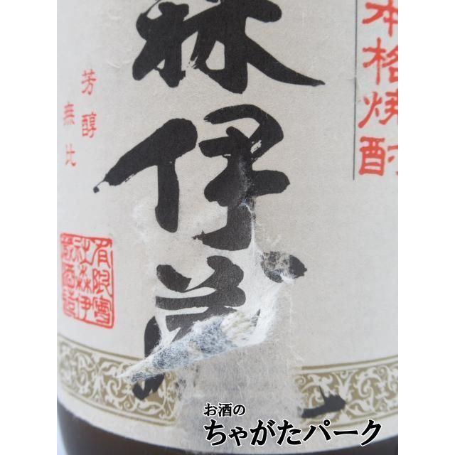 森伊蔵 本格焼酎 一升瓶 箱無し ラベル剥がれ 森伊蔵 本格焼酎 一升瓶
