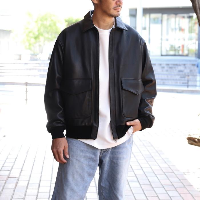 FIDELITY（フェデリティー） フィデリティ アウター ラムレザー A-2