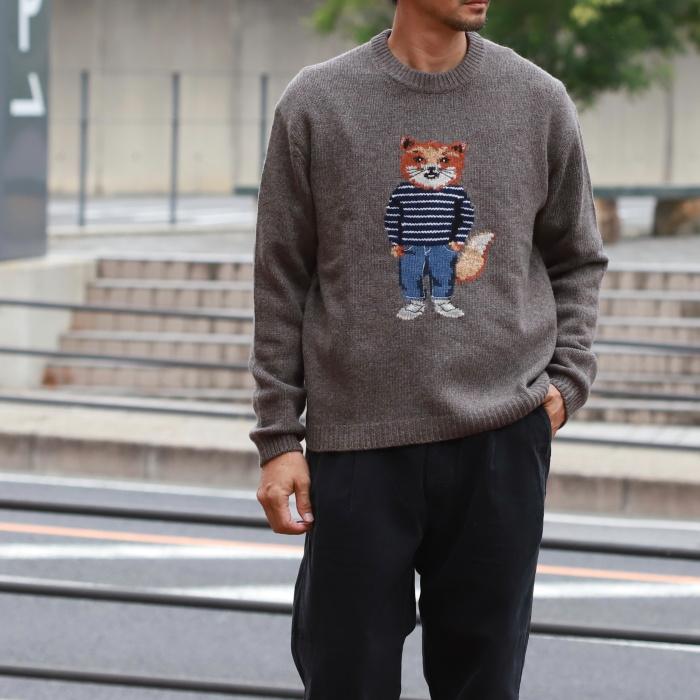 MAISON KITSUNE（メゾン キツネ） ニット セーター ドレスド