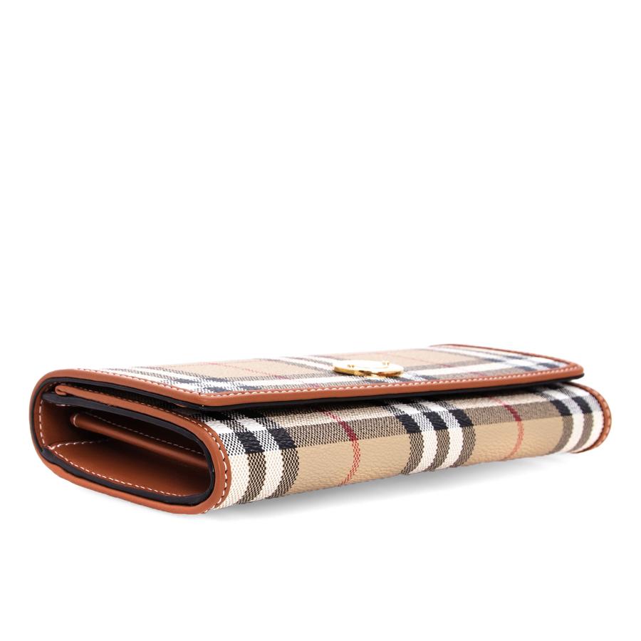 BURBERRY（バーバリー） 財布 長財布 HALTON CHECK CONTINENTAL WALLET