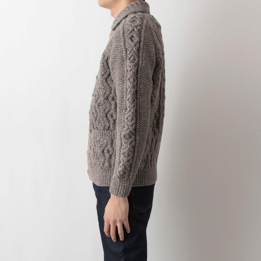 INVERALLAN（インバーアラン） 長袖ニットカーディガン SHETLAND
