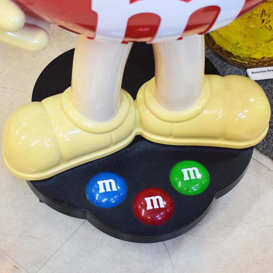 m&m's エムアンドエムズ ディスプレイ [レッド] / キャスター付き
