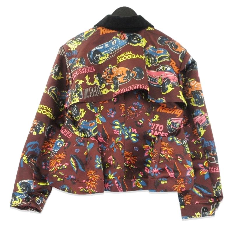 sacai（サカイ） 美品 ボンバージャケット 25-07725 Car Race Tropical
