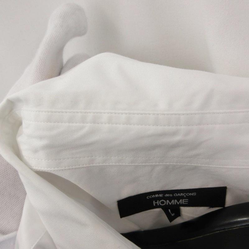 COMME des GARCONS HOMME コムデギャルソンオム 綿ブロード シャツ HO
