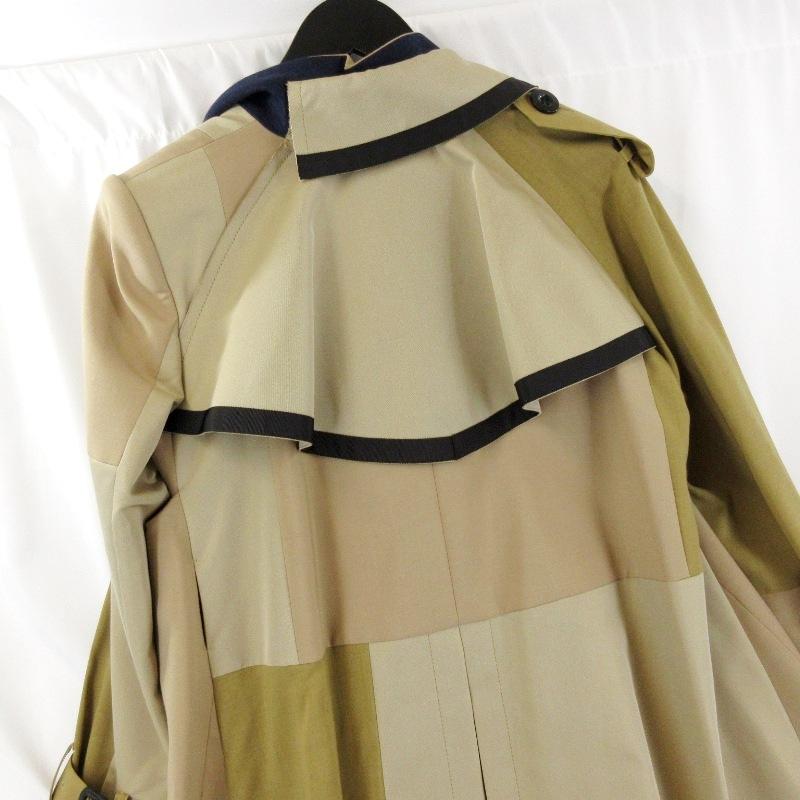 sacai（サカイ） 美品 Suiting Coat 21-05386 ドッキングコート 21SS