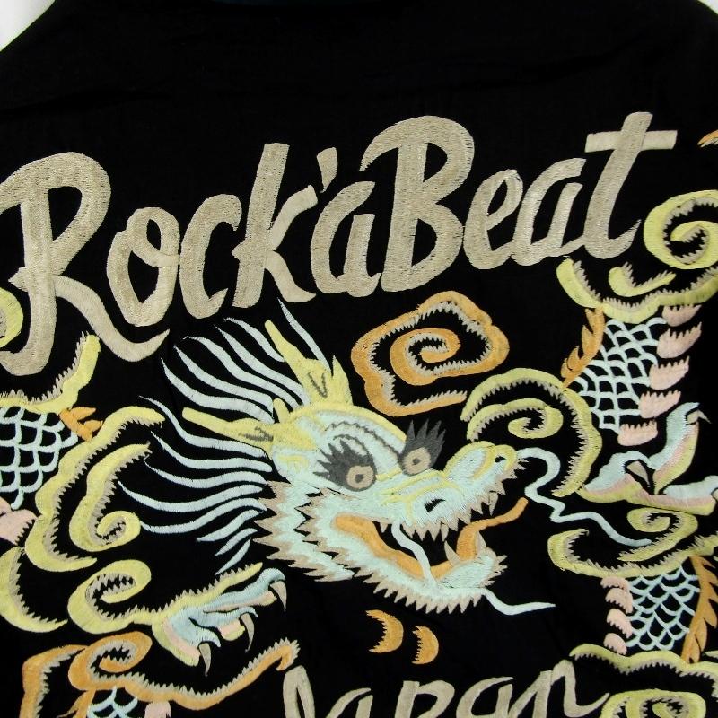 Rock a Beat PINK DRAGON ピンクドラゴン スカジャン 80s FDC ジップ