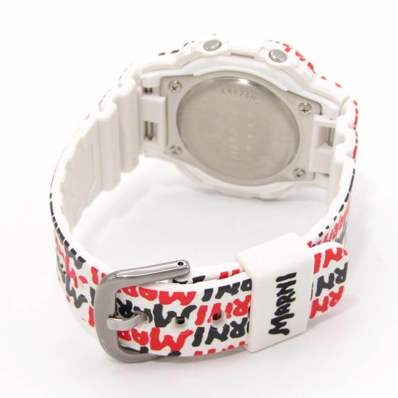美品 MARNI x CASIO G-SHOCK Gショック GMD-S5610MA-7ER コラボ ロゴ