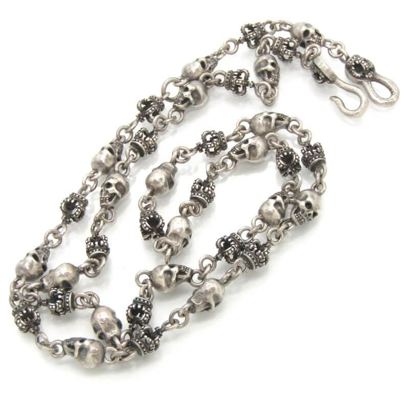 JUSTIN DAVIS（ジャスティンデイビス） ネックレス SNJ126 SKULL