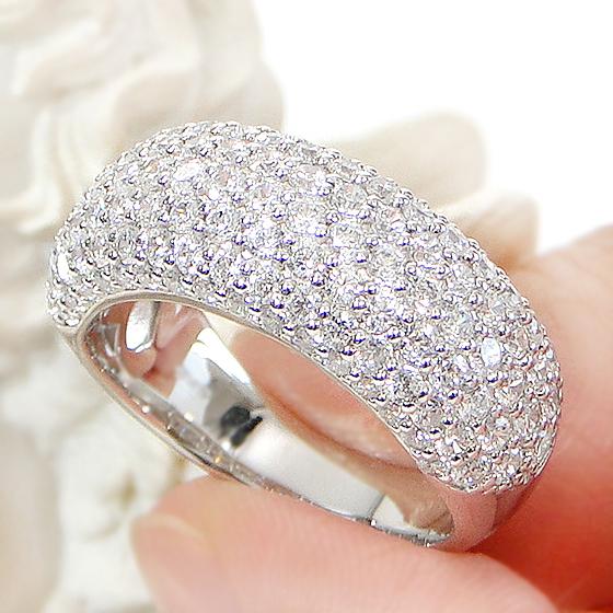 Classic CHESS（クラシックチェス） Pt950 2.0ct パヴェ ダイヤモンド