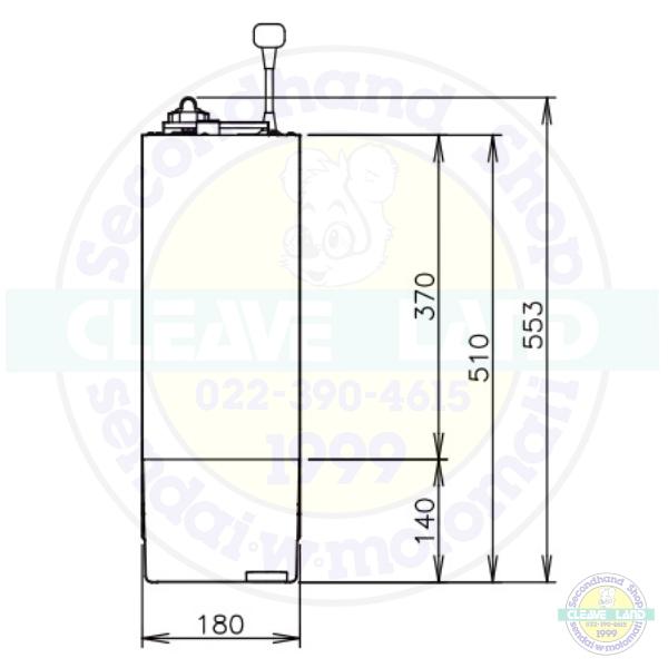 ホシザキ（HOSHIZAKI） シャトルアイスディスペンサー DSM-13DT-W 製氷