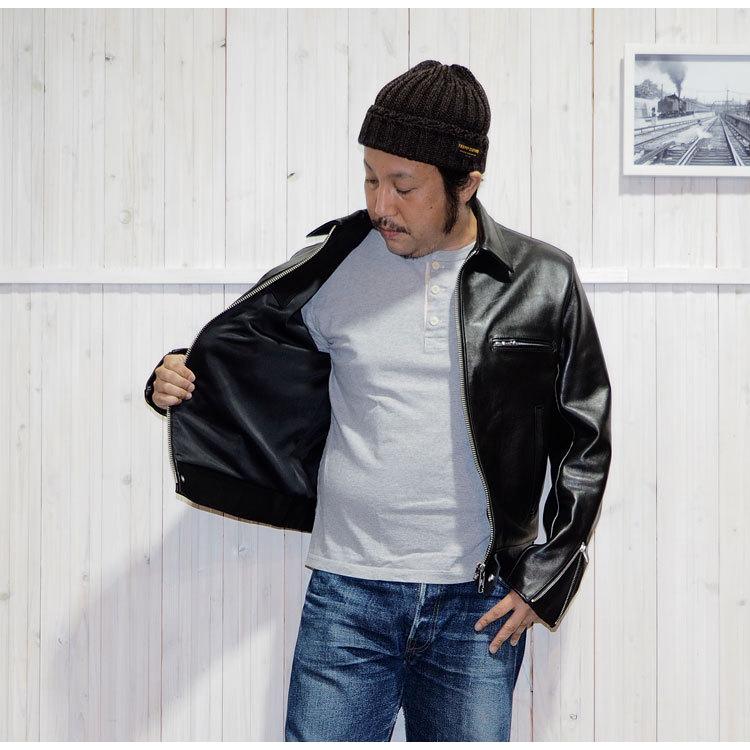 666 666 LEATHER WARE (666レザーウエア）マイウェイマン 襟付き