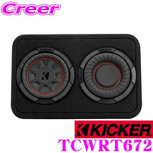 日本正規品 KICKER キッカー 48TCWRT672 CompRT 最大入力300W 2Ω 16.5
