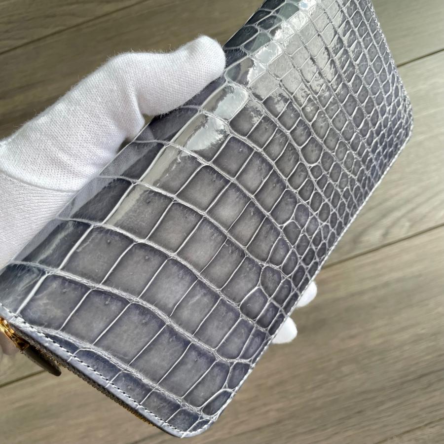 クロコダイル財布 メンズ長財布 クロコダイル メンズ 財布