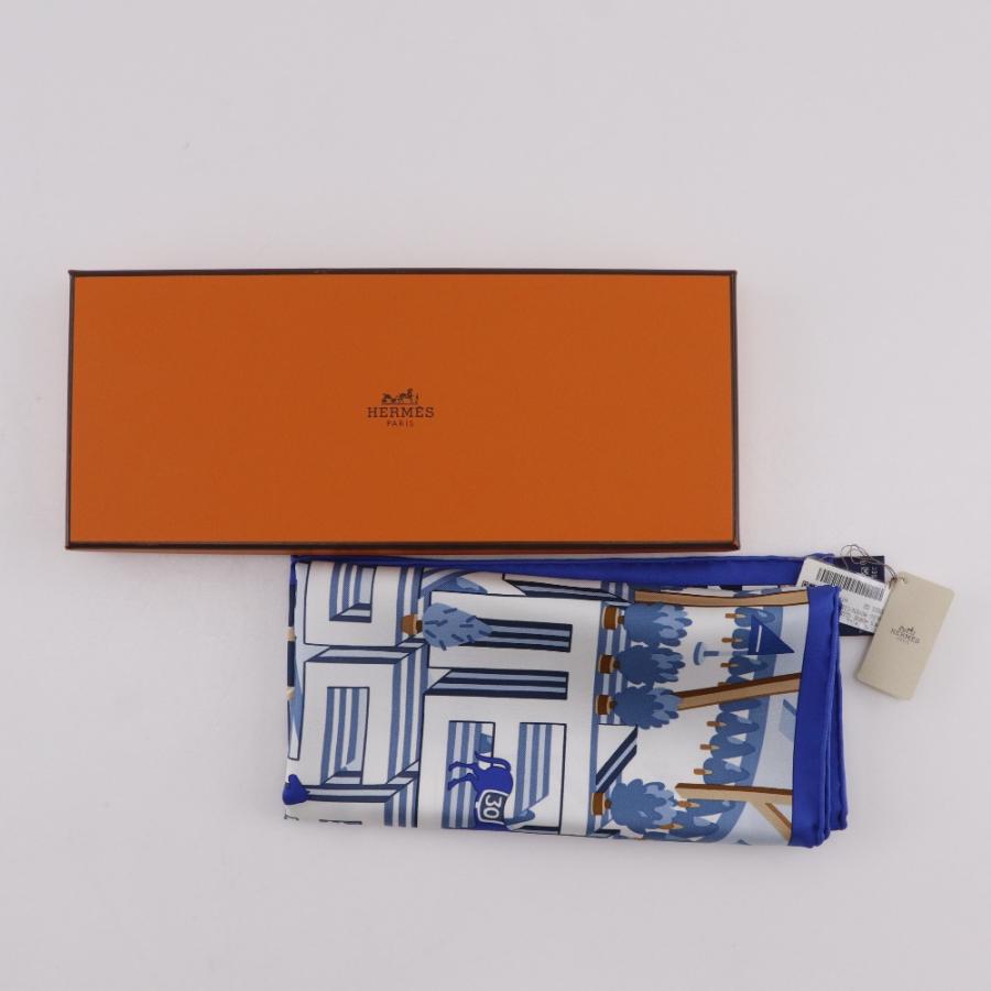 HERMES（エルメス） カレ45 Horse Club Detail ガヴロッシュ クラブ