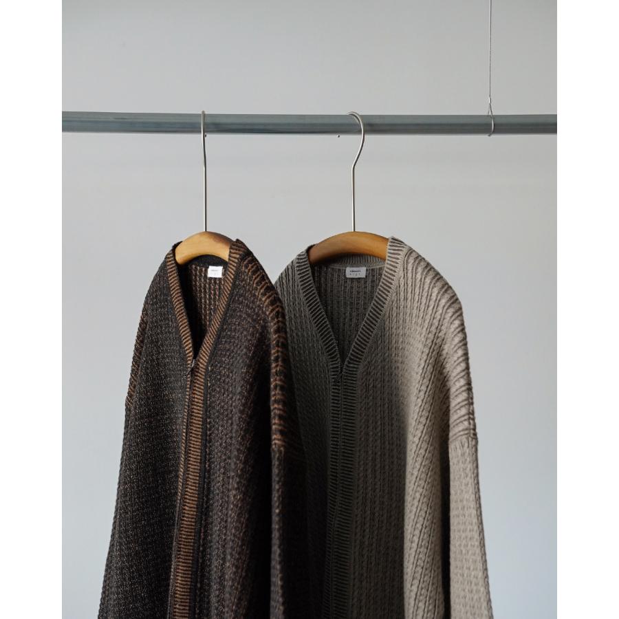 クレプスキュール crepscule カーディガン ケーブルジップカーディガン