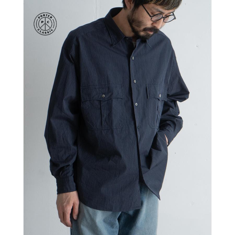 PORTER CLASSIC（ポータークラシック） シャツ ロールアップピン