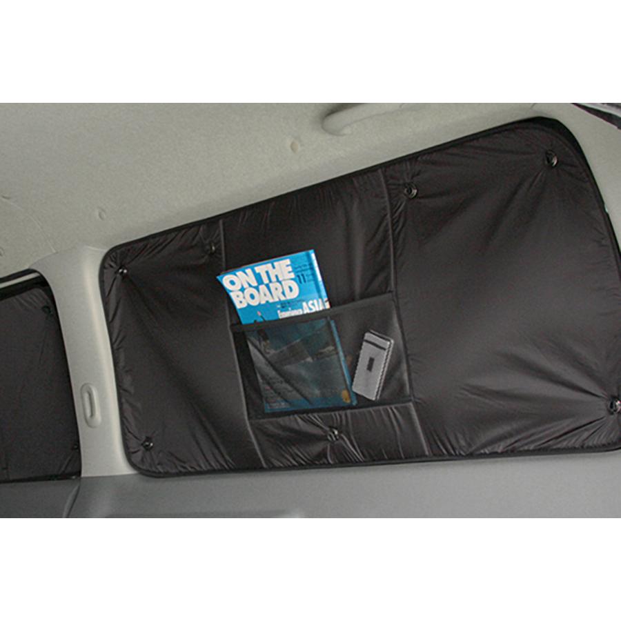 UIvehicle ユーアイビークル□遮光パッド リア7面セット□ハイエース