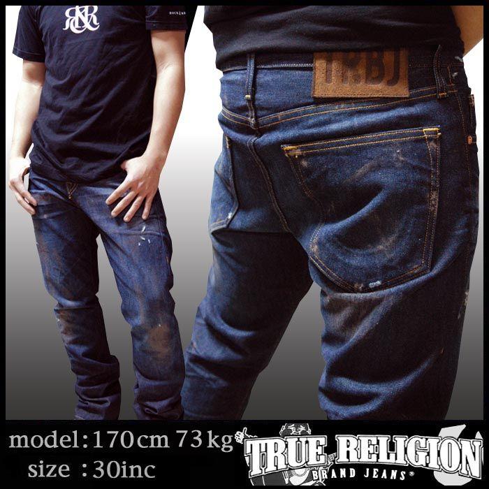 TRUE RELIGION メンズジーンズ、デニム（インチ：28インチ）｜ボトムス
