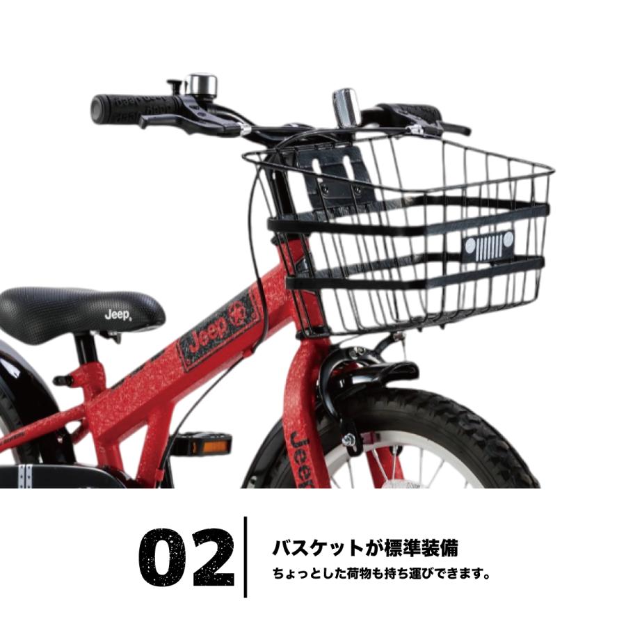 Jeep（ジープ） 2025年モデル キッズサイクル 18インチ JE-18G
