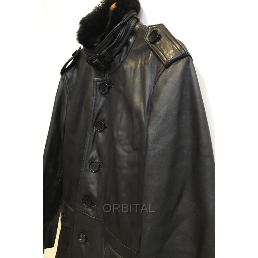 二子玉) BURBERRY BLACK LABEL バーバリーブラックレーベル ラムレザー