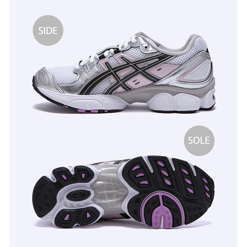 ASICS（アシックス） スニーカー GEL-NIMBUS 9 WHITE SILVER PINK