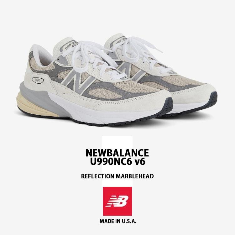 New Balance（ニューバランス） スニーカー U990NC6 USA 990v6 WHITE