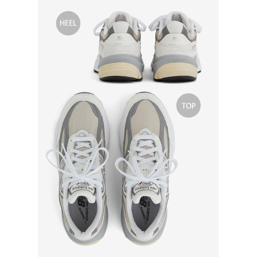 New Balance（ニューバランス） スニーカー U990NC6 USA 990v6 WHITE