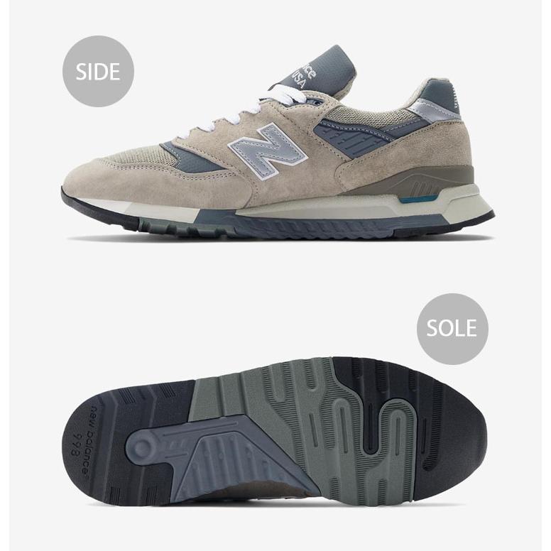 New Balance（ニューバランス） スニーカー U998GR GRAY BEIGE MADE IN