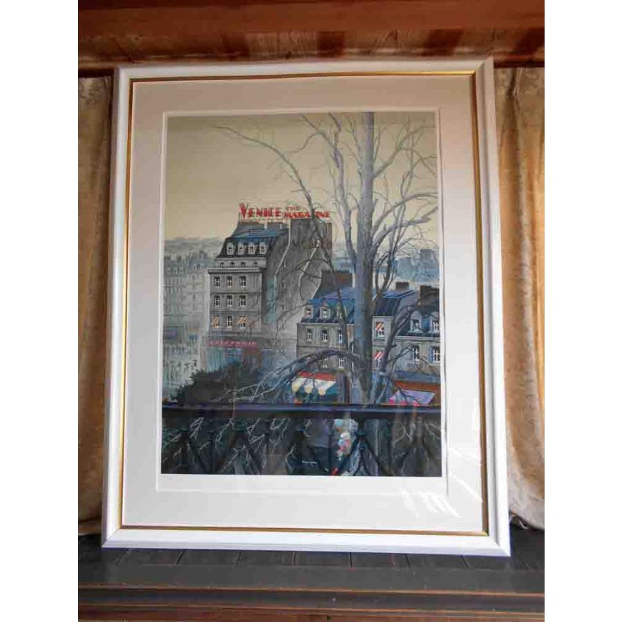 絵画 ヒロ、ヤマガタ／ベニスマガジン 版画 シルクスクリーン 全国送料