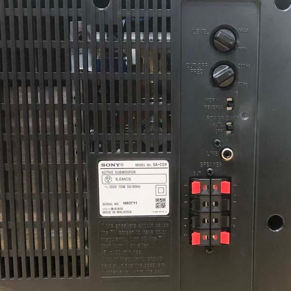 未使用】ソニー/SONY サブウーファー SA-CS9 250mmユニット スピーカー