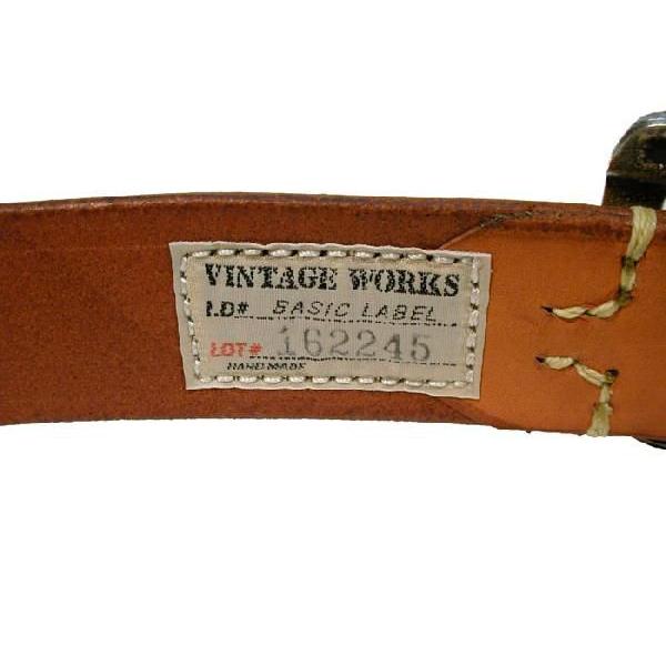 VINTAGE WORKS / ビンテージワークス DH5536 TAN レザーベルト 送料