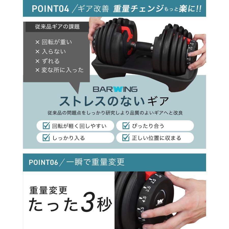 YouTen ☆期間限定価格 3/2まで☆ 可変式ダンベル 24kg 2個セット 15