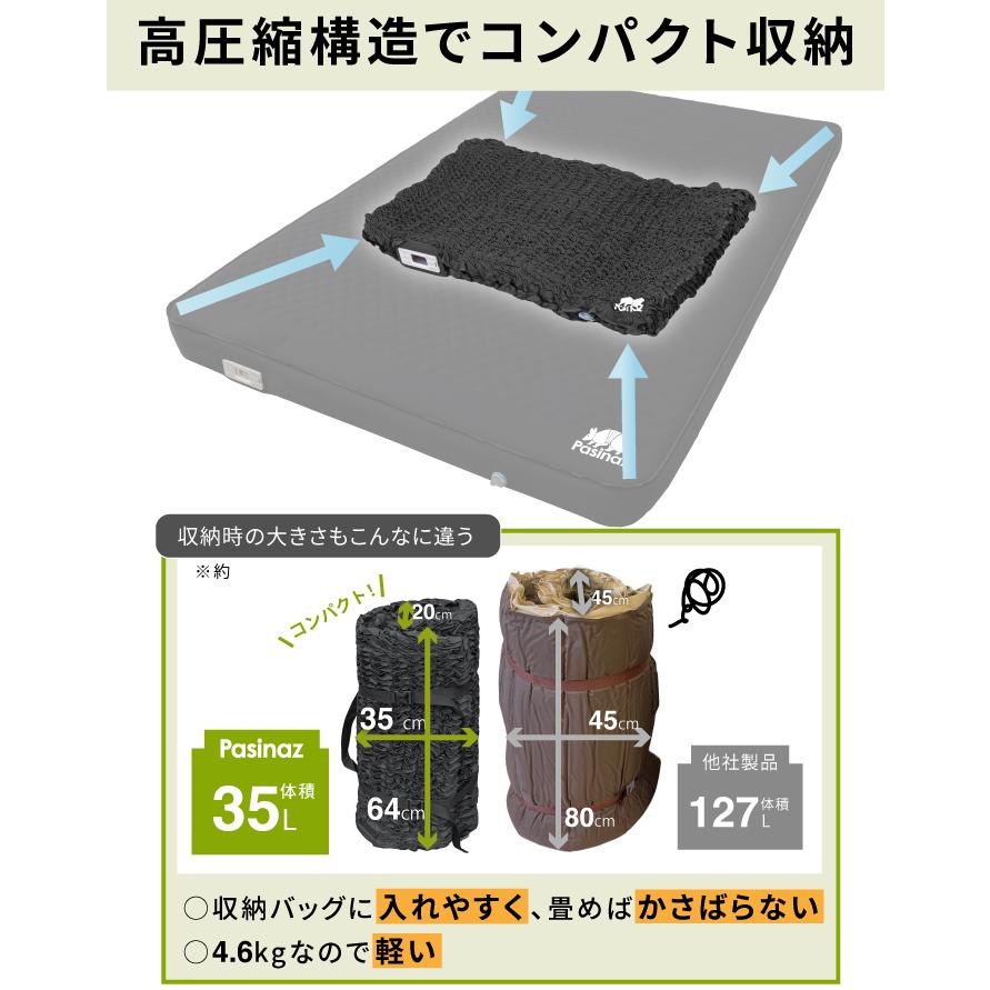 ☆期間限定価格 3/2まで☆ 電動ポンプ内蔵 インフレーターマット