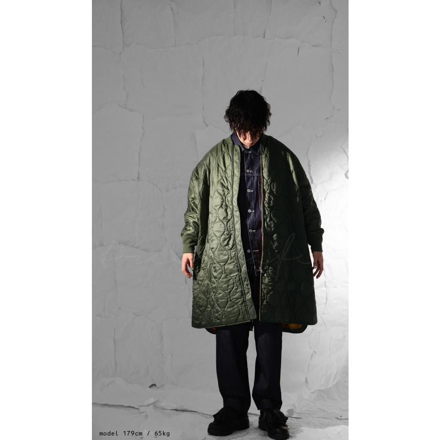 antiqua（アンティカ） キルティング MA-1ポンチョ メンズ アウター
