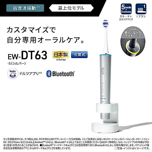 パナソニック 音波振動ハブラシ ドルツ 最上位モデル W音波振動