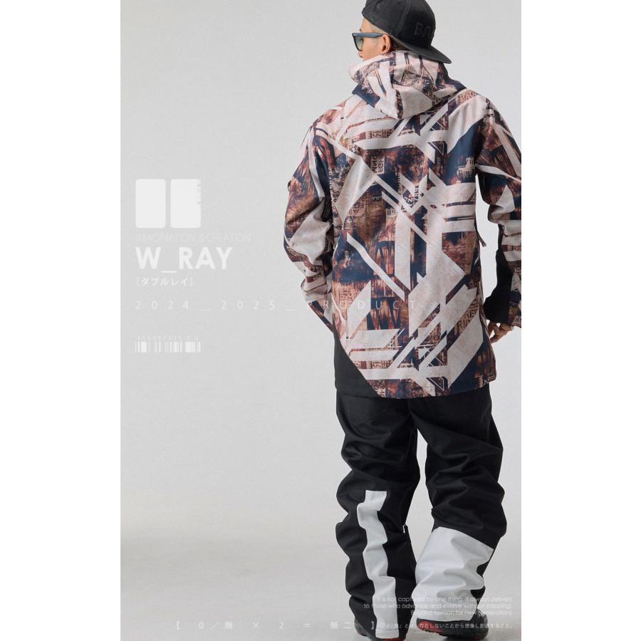 リアリズム スノーボード ウェア メンズ レディース 上下 セット