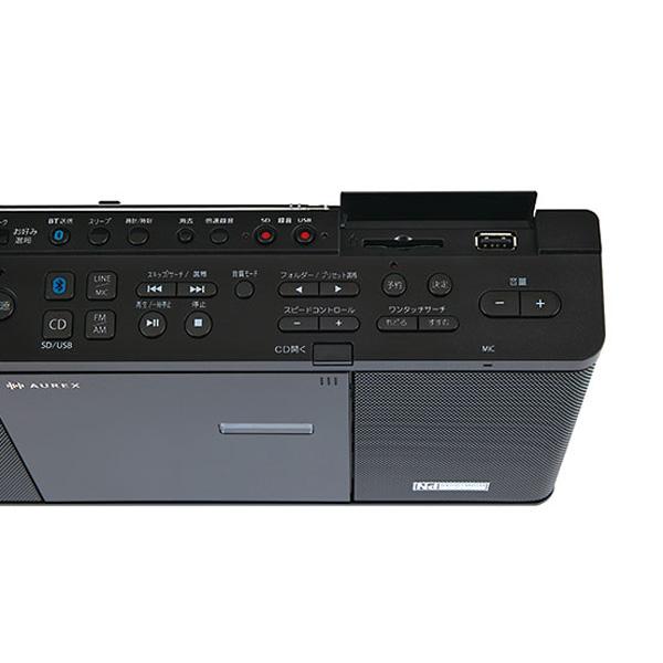TOSHIBA（東芝） CDラジオ AUREX TY-ANX3(K) [ブラック] : あんどんや