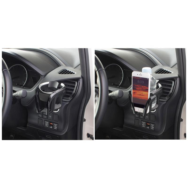 槌屋ヤック PF-356 YAC スマホドリンク SI ブラック/シルバー コンビニ