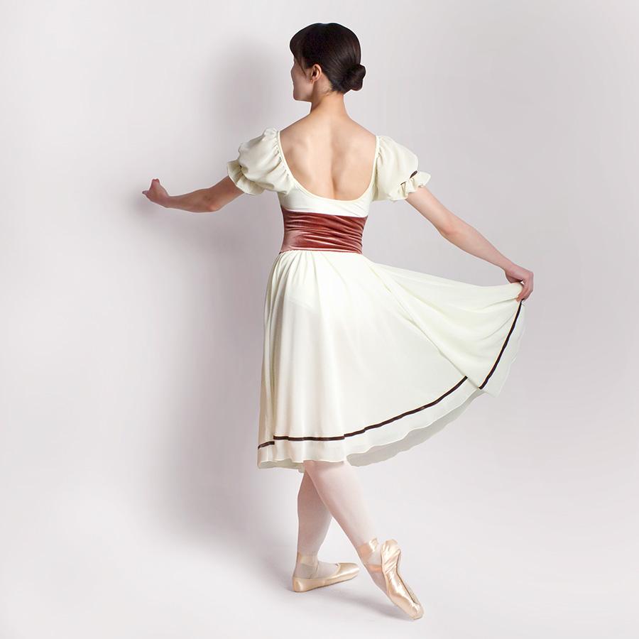 バレエ 衣装 日本製 子供 キッズ ジュニア 大人 村娘 動きやすい