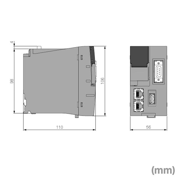 三菱電機（MITSUBISHI ELECTRIC） R12CCPU-V C言語コントローラ