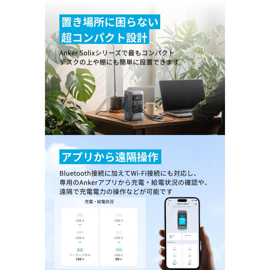 Anker（アンカー） Anker Solix C200 DC Portable Power Station