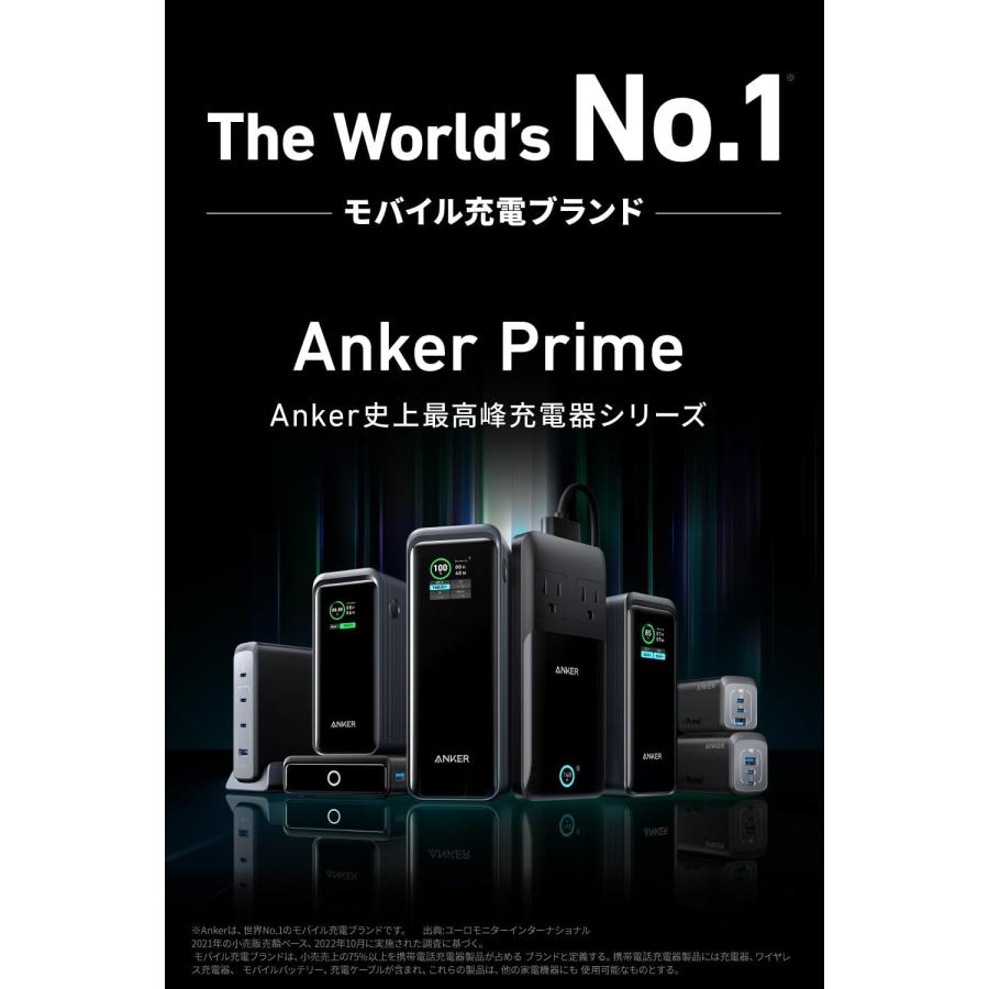 Anker（アンカー） Anker Prime Power Bank (20000mAh, 200W