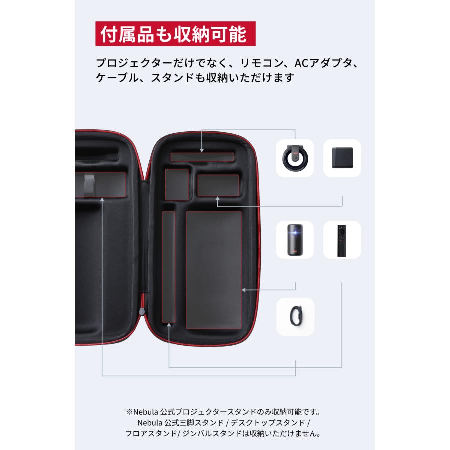 Nebula（Anker） Anker Nebula Capsule 3 公式トラベルケース 対応機種