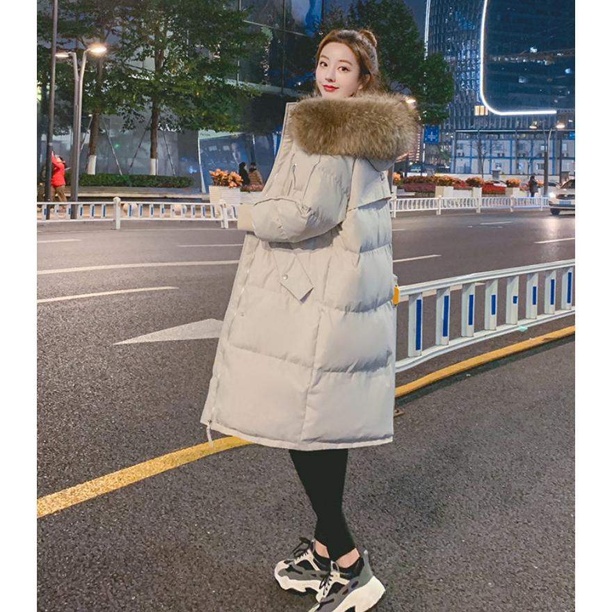 ダウンコート ロングダウン ベンチコート レディース シンプル韓国