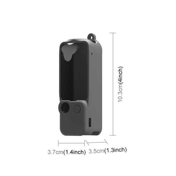 シリコンカバーケースセット、カメラアクセサリー、dji osmo Pocket 3