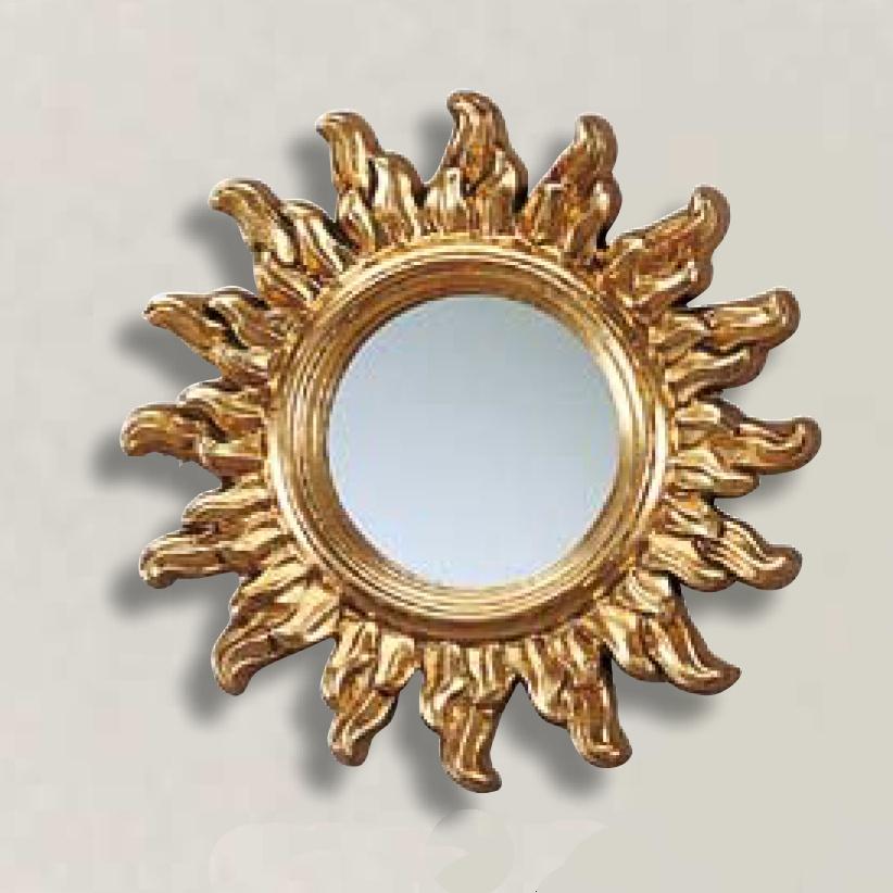 太陽の鏡 壁掛け鏡 ウォールミラー ソレイユミラー 太陽ミラー